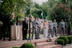 historic Mankin mansion fall wedding